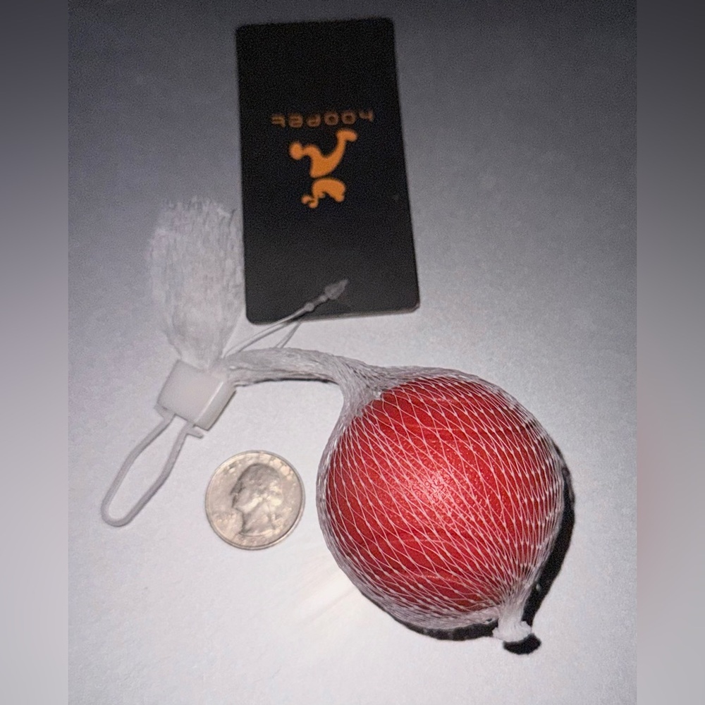 🔴 Hoopet Red Pet Toy Ball